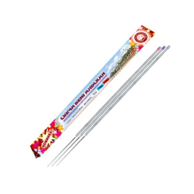 Триколор 300 мм. Бенгальские огни цветные купить в Горнозаводске | gornozavodsk.salutsklad.ru