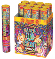 Калейдоскоп 30 Пневматическая хлопушка купить в Горнозаводске | gornozavodsk.salutsklad.ru