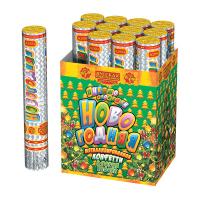 Новогодняя 30 Пневматическая хлопушка купить в Горнозаводске | gornozavodsk.salutsklad.ru