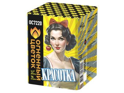 Красотка Батарея салютов купить в Горнозаводске | gornozavodsk.salutsklad.ru