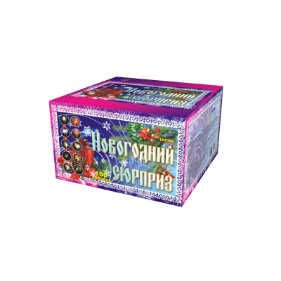 Новогодний сюрприз Фейерверк купить в Горнозаводске | gornozavodsk.salutsklad.ru