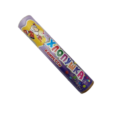 Конфетти 140 Хлопушка купить в Горнозаводске | gornozavodsk.salutsklad.ru