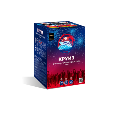 Круиз Фонтан фейерверк купить в Горнозаводске | gornozavodsk.salutsklad.ru
