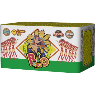 Рио S Батарея салютов купить в Горнозаводске | gornozavodsk.salutsklad.ru