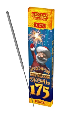 Золотой 175 мм. Бенгальские огни купить в Горнозаводске | gornozavodsk.salutsklad.ru